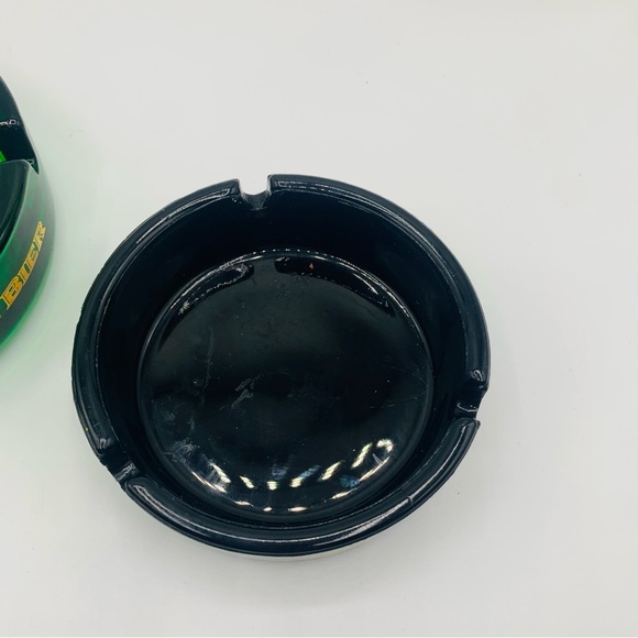 Vintage Lot of 4 Ashtrays Becks Beer Sapporo Golden Nugget & Jerry’s Nugget - Picture 8 of 16